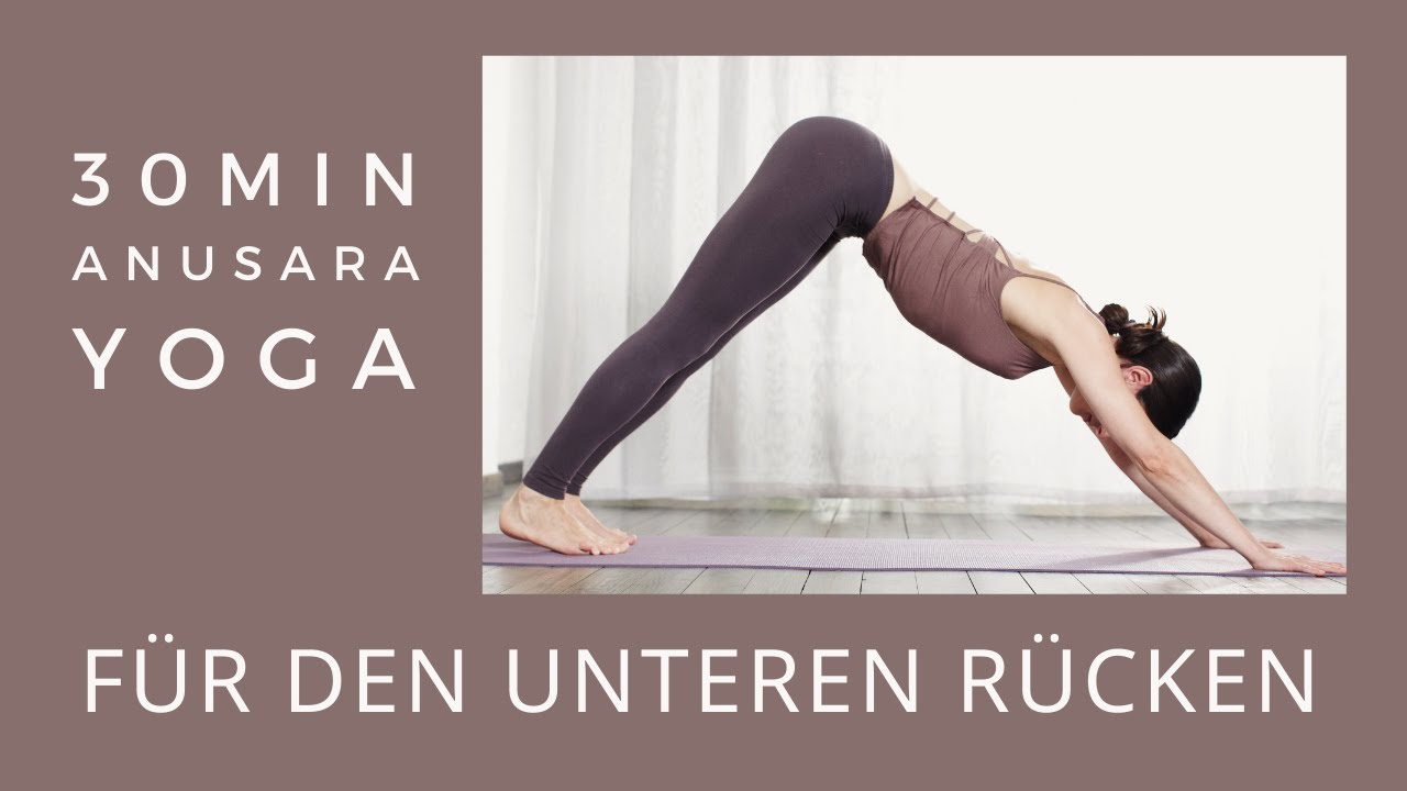 Yoga für den unteren Rücken | Stress abbauen | Anusara®Yoga Level 1  |  mit Veronika Freitag