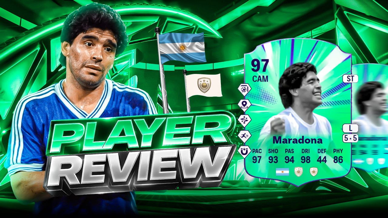 ОБЗОР ИГРОКА МАРАДОНА 97 JOURNEY OF NATIONS &mdash; EA FC 26 ULTIMATE TEAM