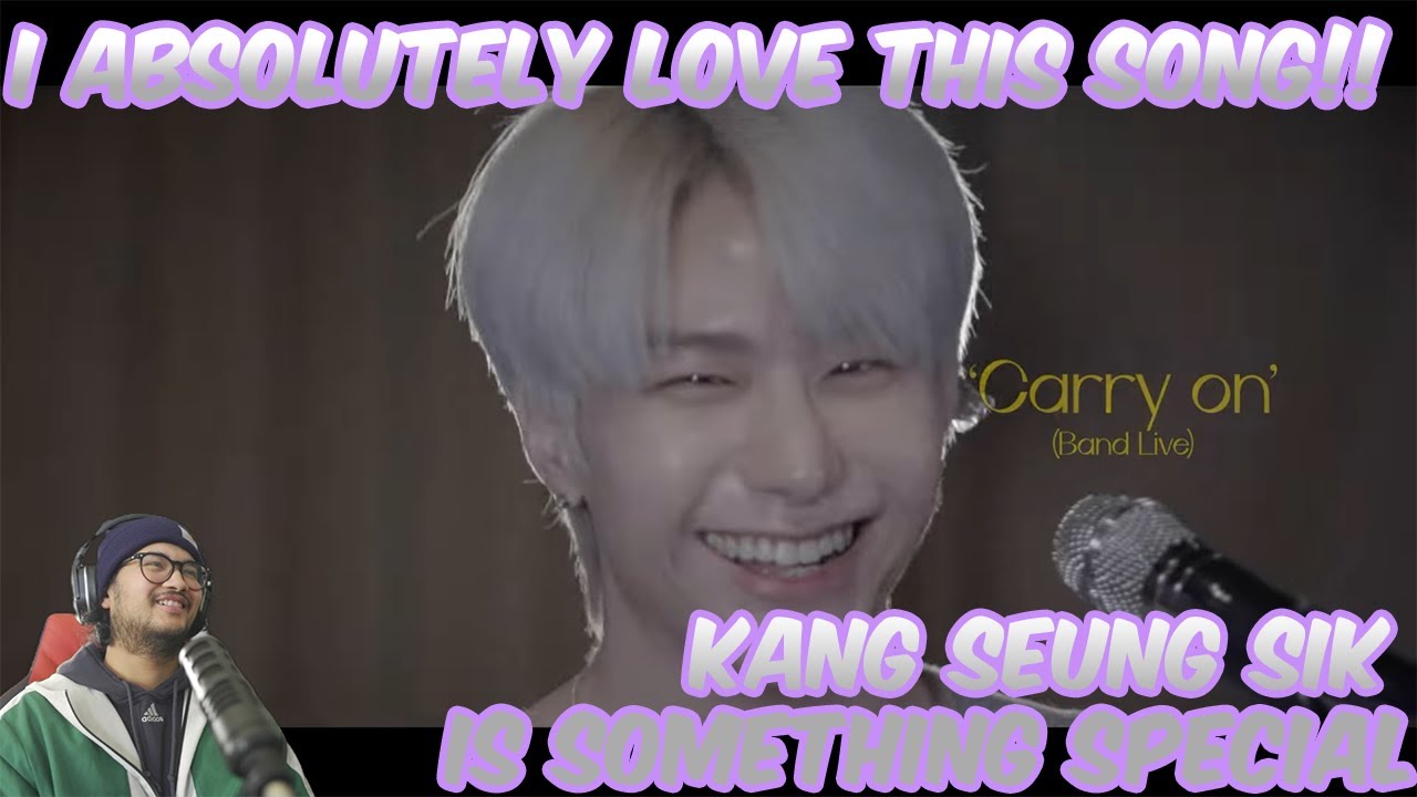 I love this song!! ❤ | VICTON 강승식 (Kang Seung Sik) - Carry On (Band LIVE) | Reaction