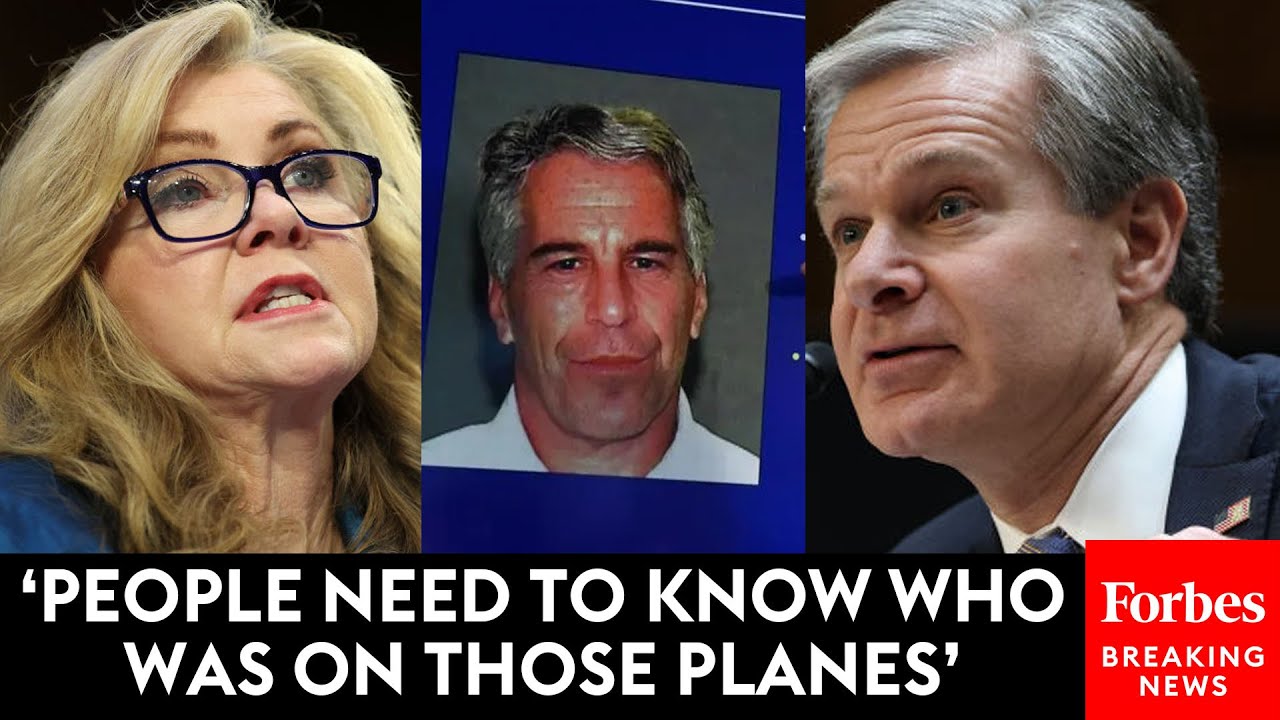 Marsha Blackburn Presses FBI's Wray About Getting Jeffrey Epstein's Flight Records