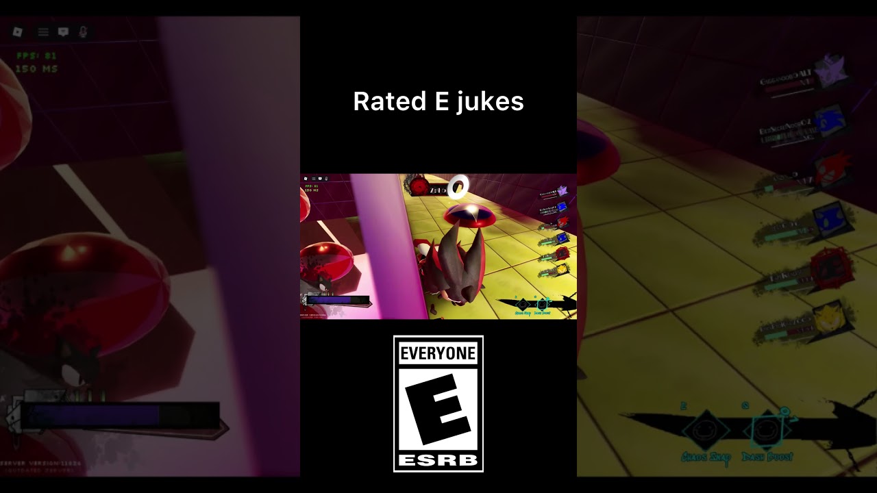 Rated E Jukes #gaming #outcomememories  #shadow