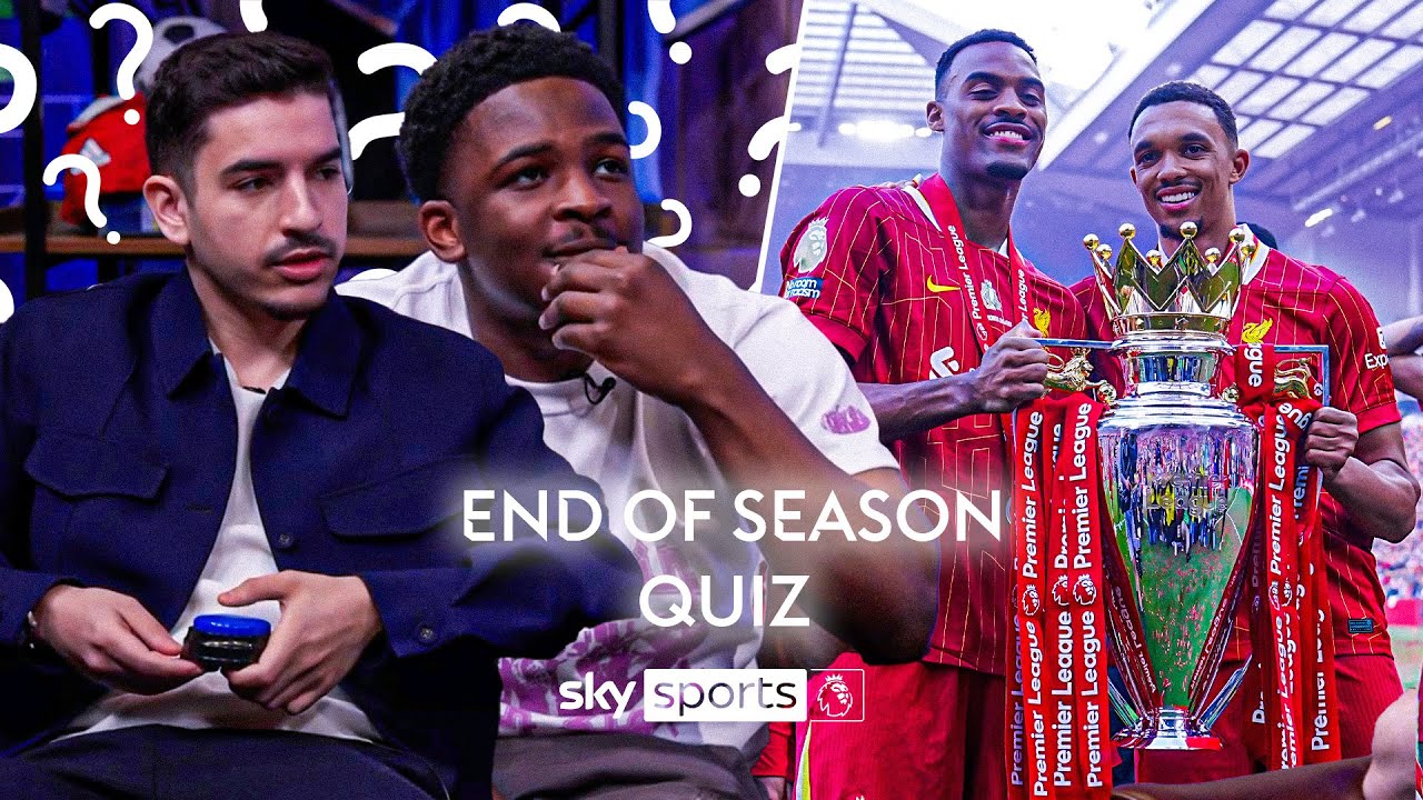 Premier League End of Season 2024/25 Quiz! 🧠