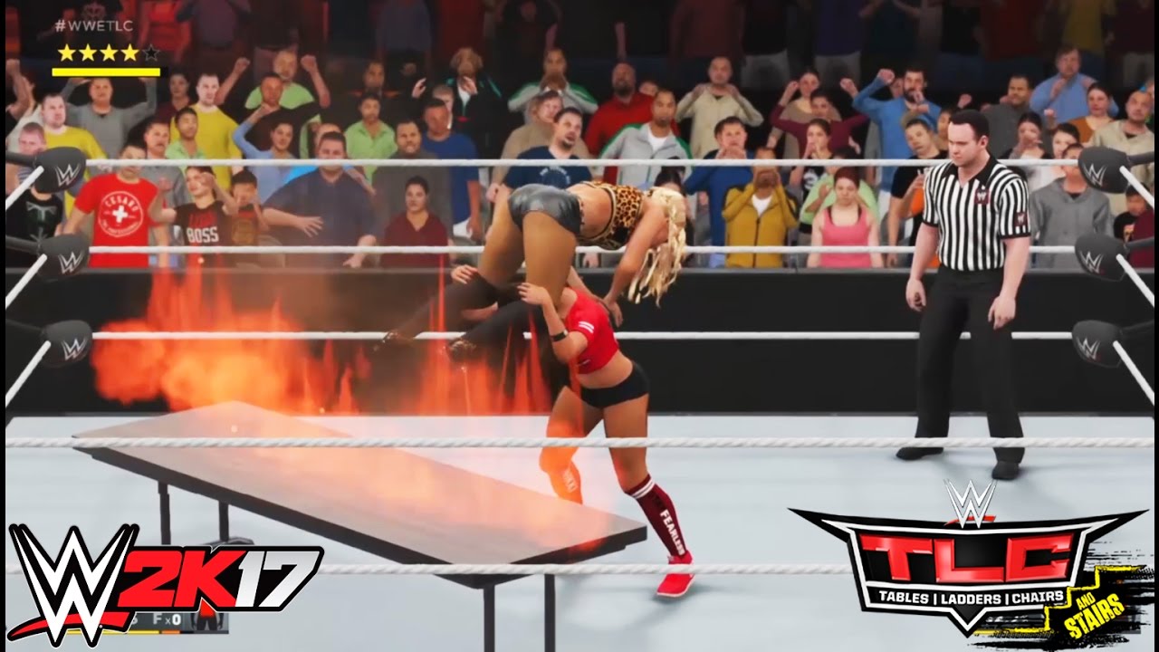 WWE TLC 2016: Nikki Bella vs. Carmella (No Disqualification Match) WWE 2K17-Prediction