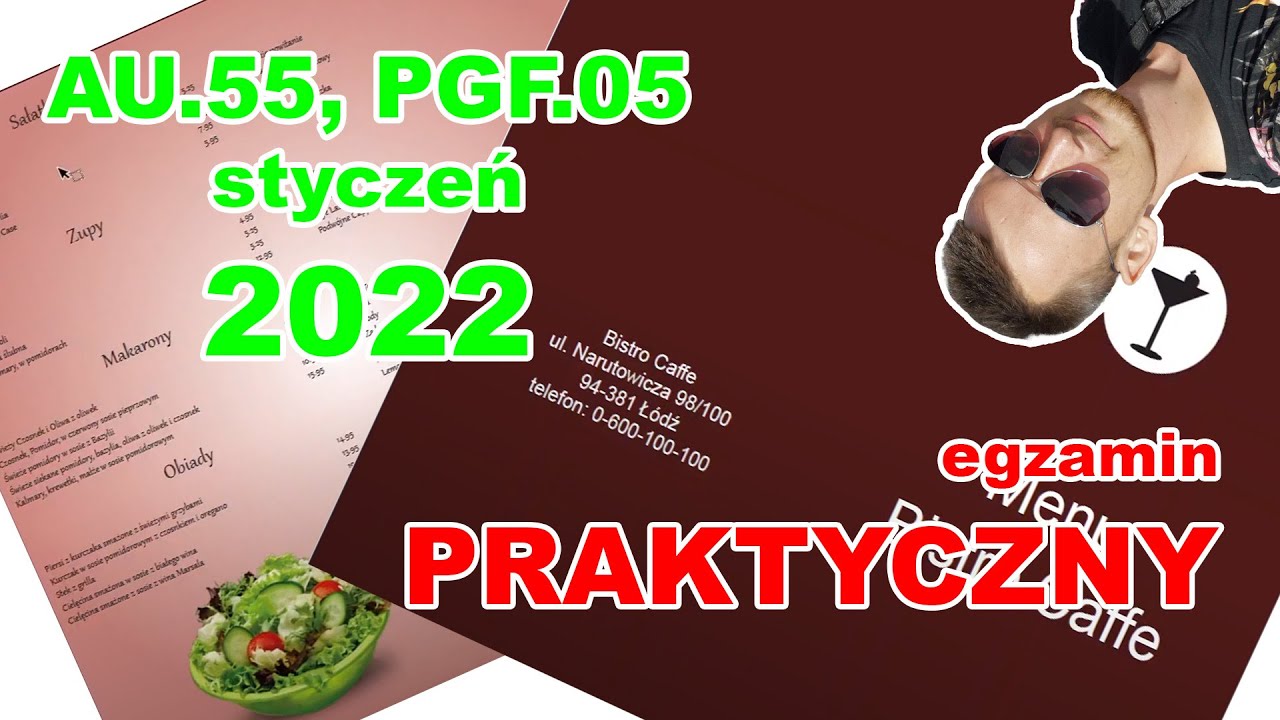 Egzamin zawodowy A.55, AU.55, PGF.05 - drukowanie cyfrowe - styczeń 2022