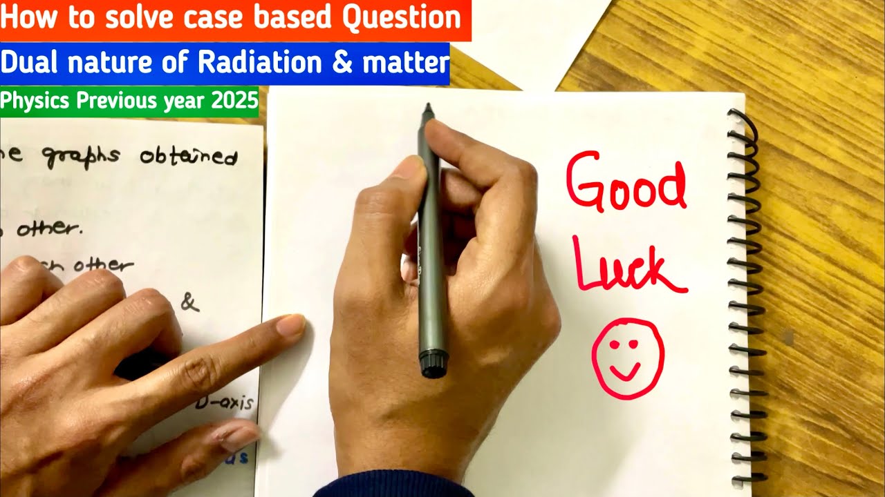 Dual nature of radiation and matter previous year case based question 2025 | kota physics 