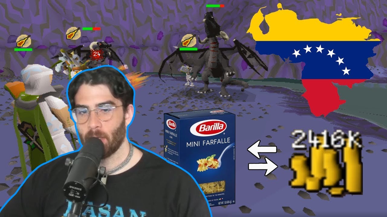 HasanAbi reacts to Exploring the State of Venezuela and How It Affects RuneScape