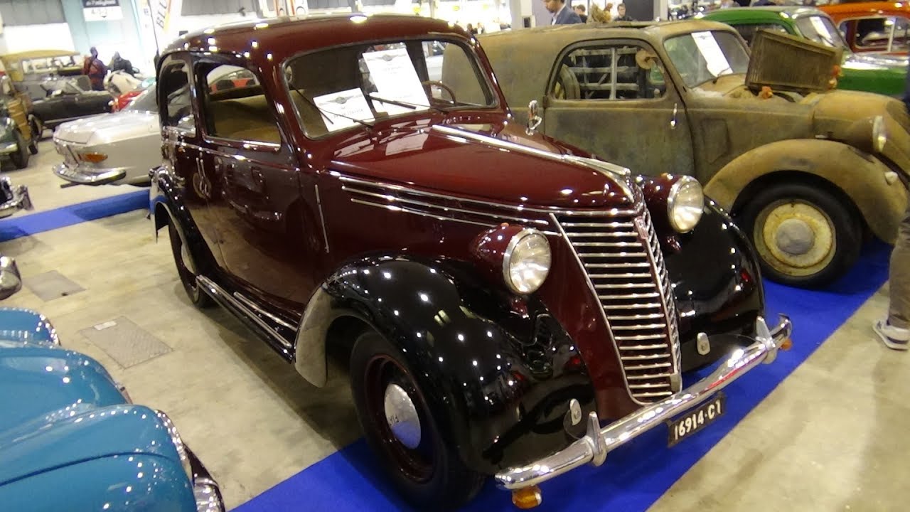 1949 Fiat 1100 B Berlina - Exterior and Interior - Auto d'Epoca Padova 2017