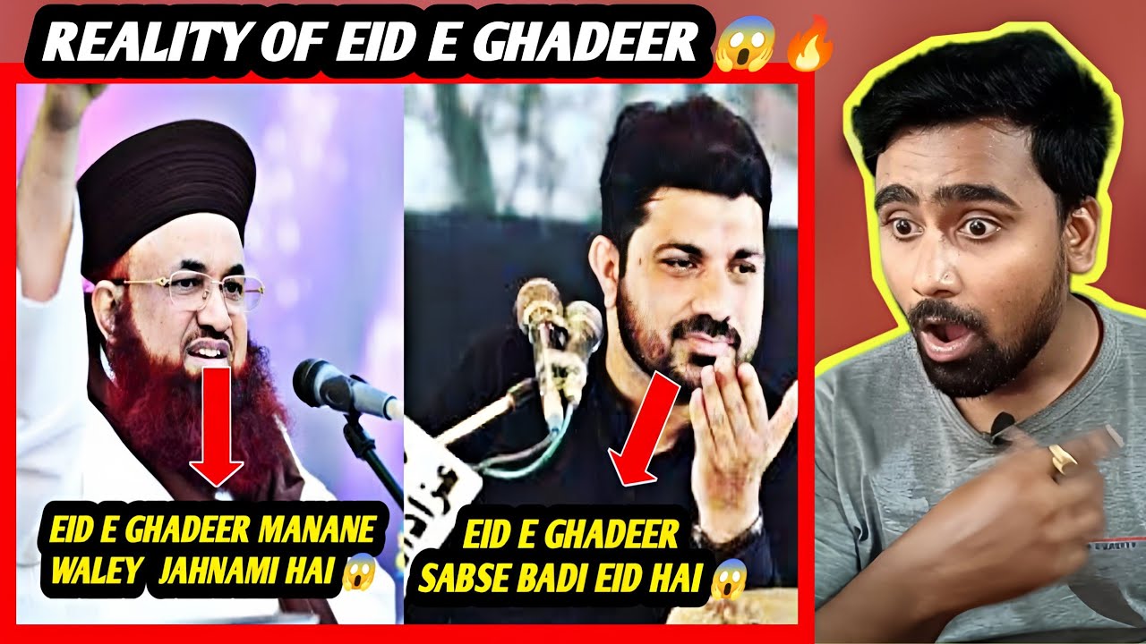 Indian Reacts To Reality Of Eid E Ghadeer | Asif Raza Alvi Vs Ashraf Asif Jalani