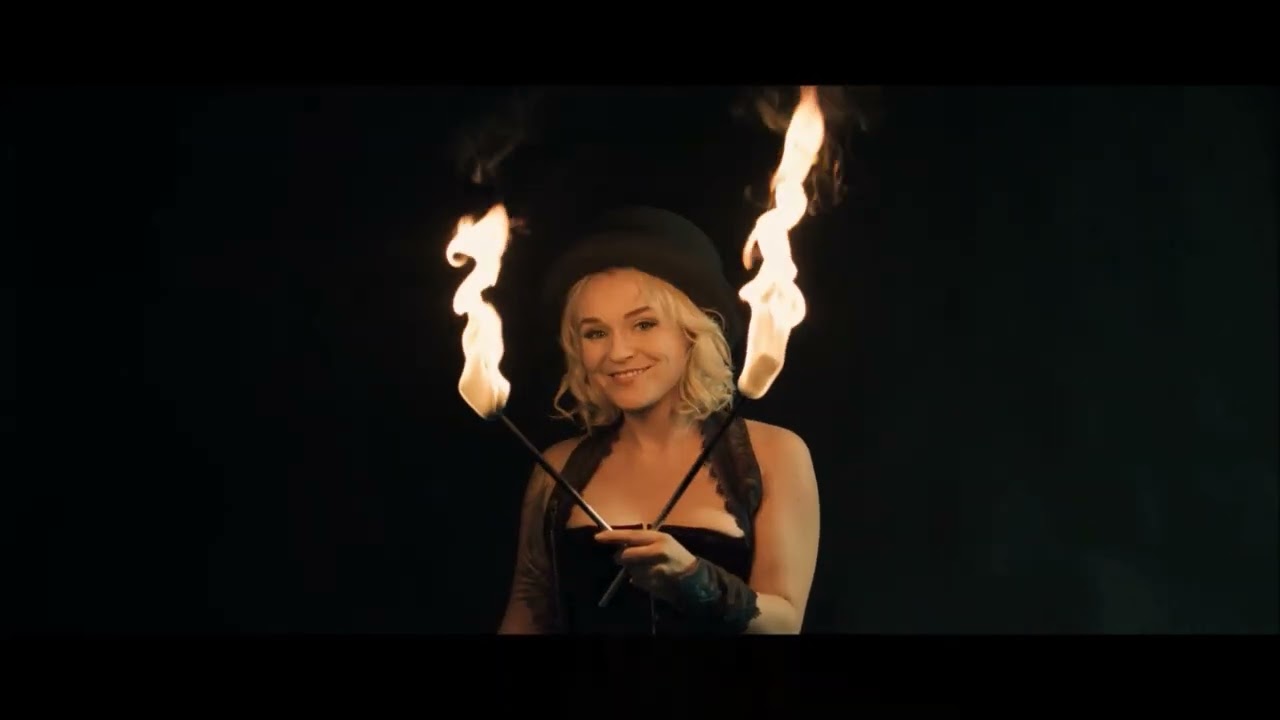 Melbourne Fire Twirler Event Entertainment Dancer Flame Effects circus performer for hire