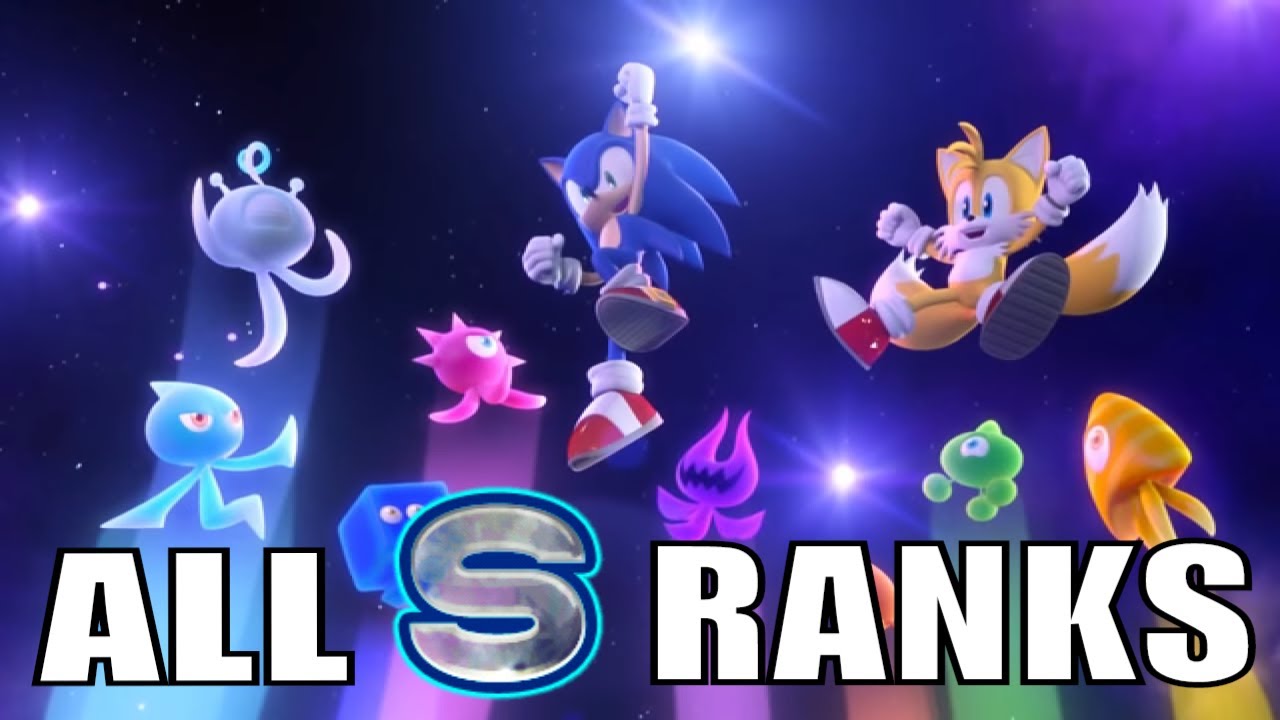 Sonic Colors (60 FPS) - Dolphin Emulator - Full Playthrough (All S Ranks)
