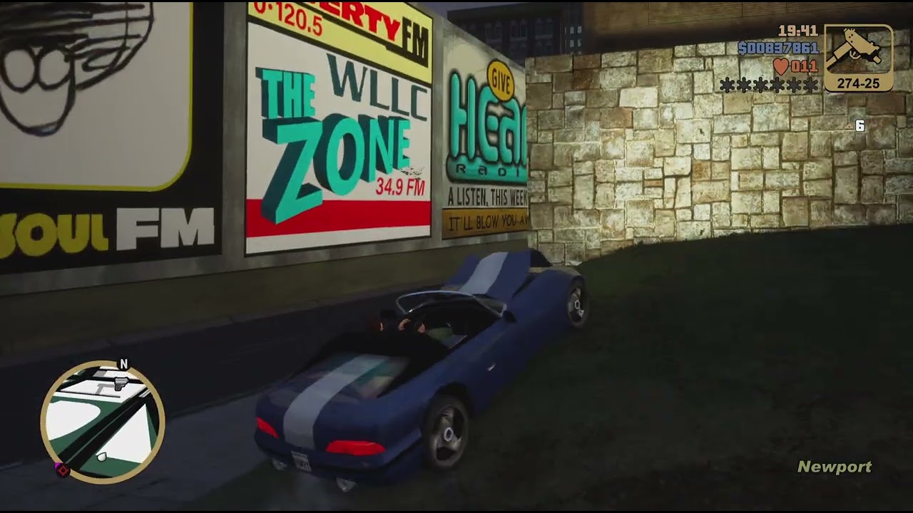 Grand Theft Auto III Smuggling packages with the FBI up your....