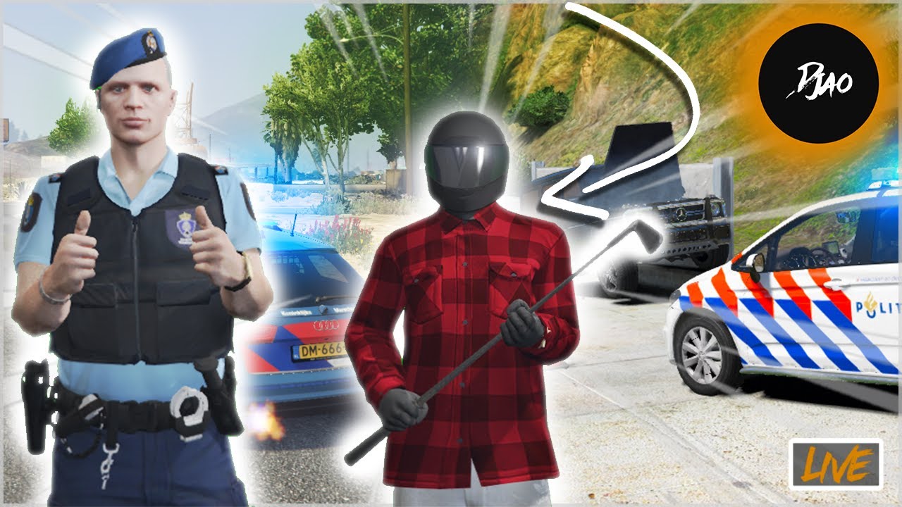 CRIMINELEN ACHTERVOLGEN! - Tedeapolis Roleplay