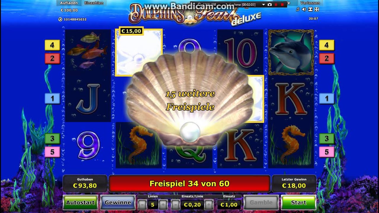Stargames Dolphins Pearl 1 Euro Echtgeld