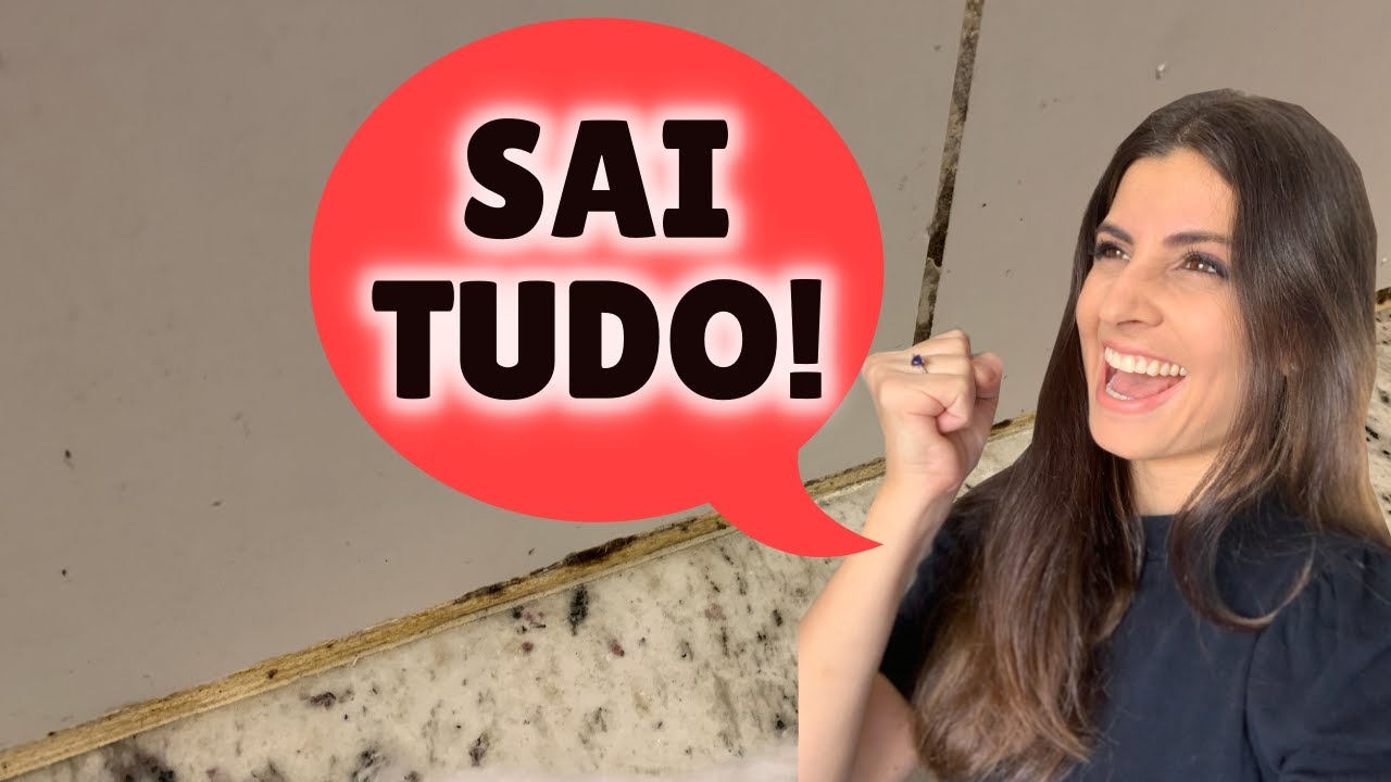 Truque incrível que elimina mofo do rejunte do banheiro | Por Dona Perfeitinha