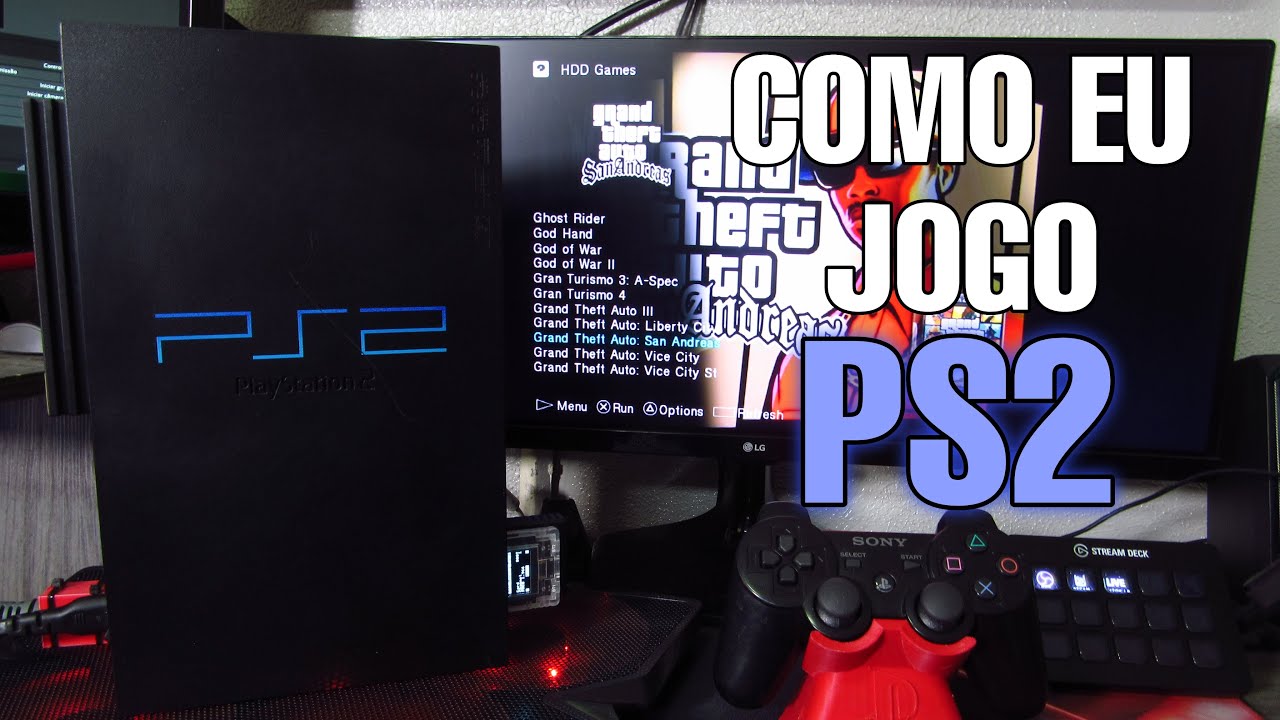 Como eu jogo PLAYSTATION 2 em 2025
