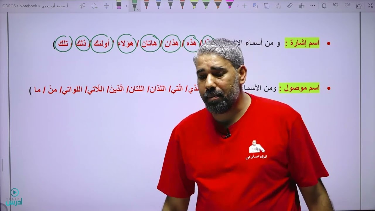 الحصة التأسيسية الرابعة جيل ٢٠٠٨ (  قاعدة صور الفاعل ٣ )