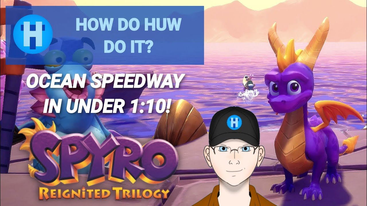 Ocean Speedway in under 1:10 - Spyro Reignited - Ripto's Rage
