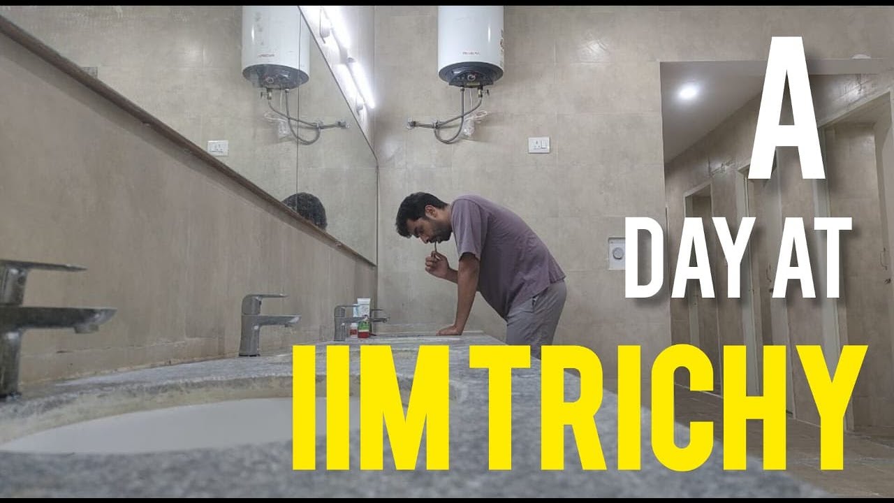 A Day in Life of a student at IIM Trichy | Life at IIM | Episode 4