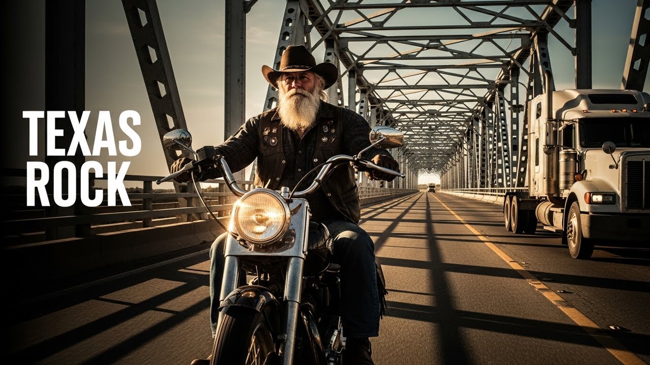 Texas Biker Outlaw Vibes – Hard Rock Roadtrip & Dirty Whiskey Blues