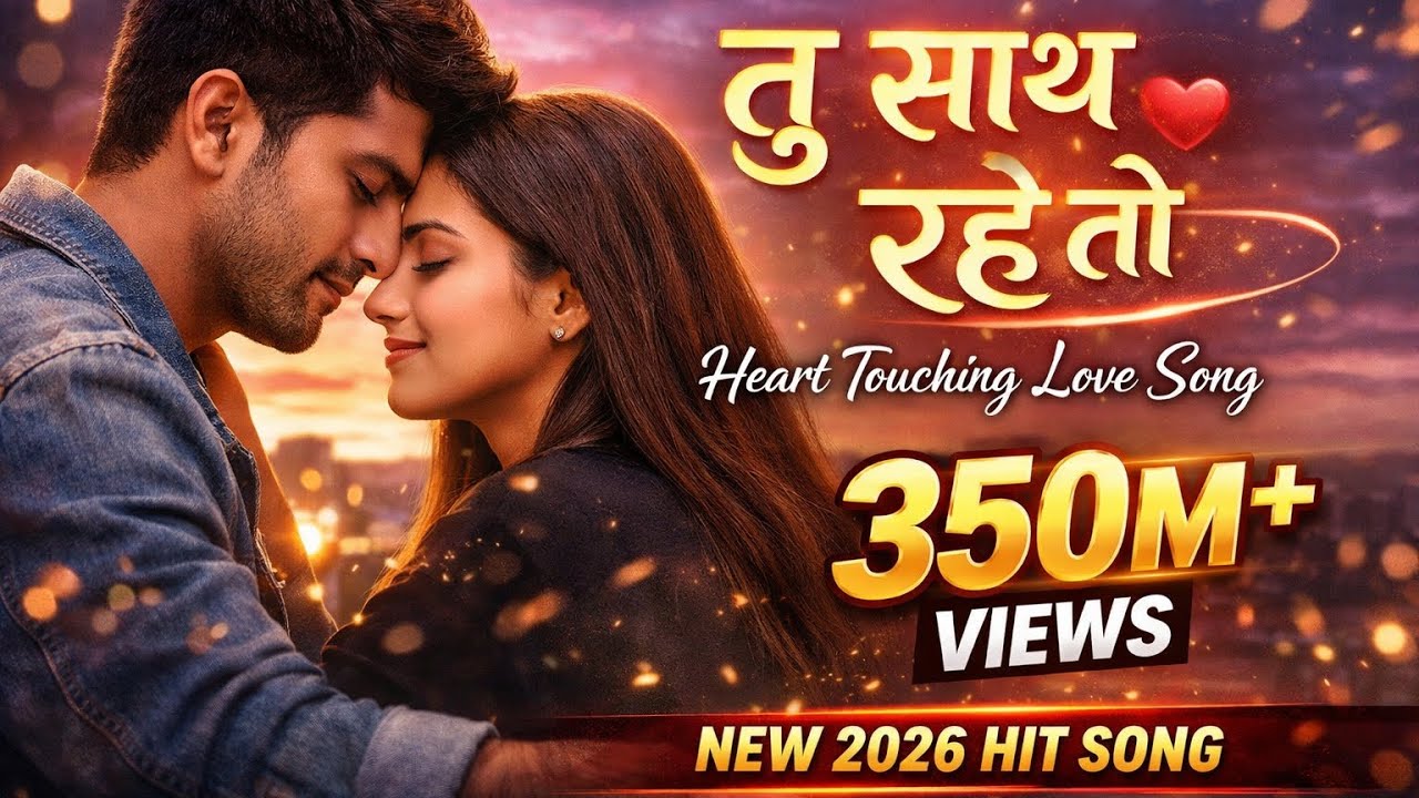 तू साथ रहे तो | Heart Touching Love Song 2026 | New Emotional Hindi Song | Alone Boy 🥹 | Love Song |
