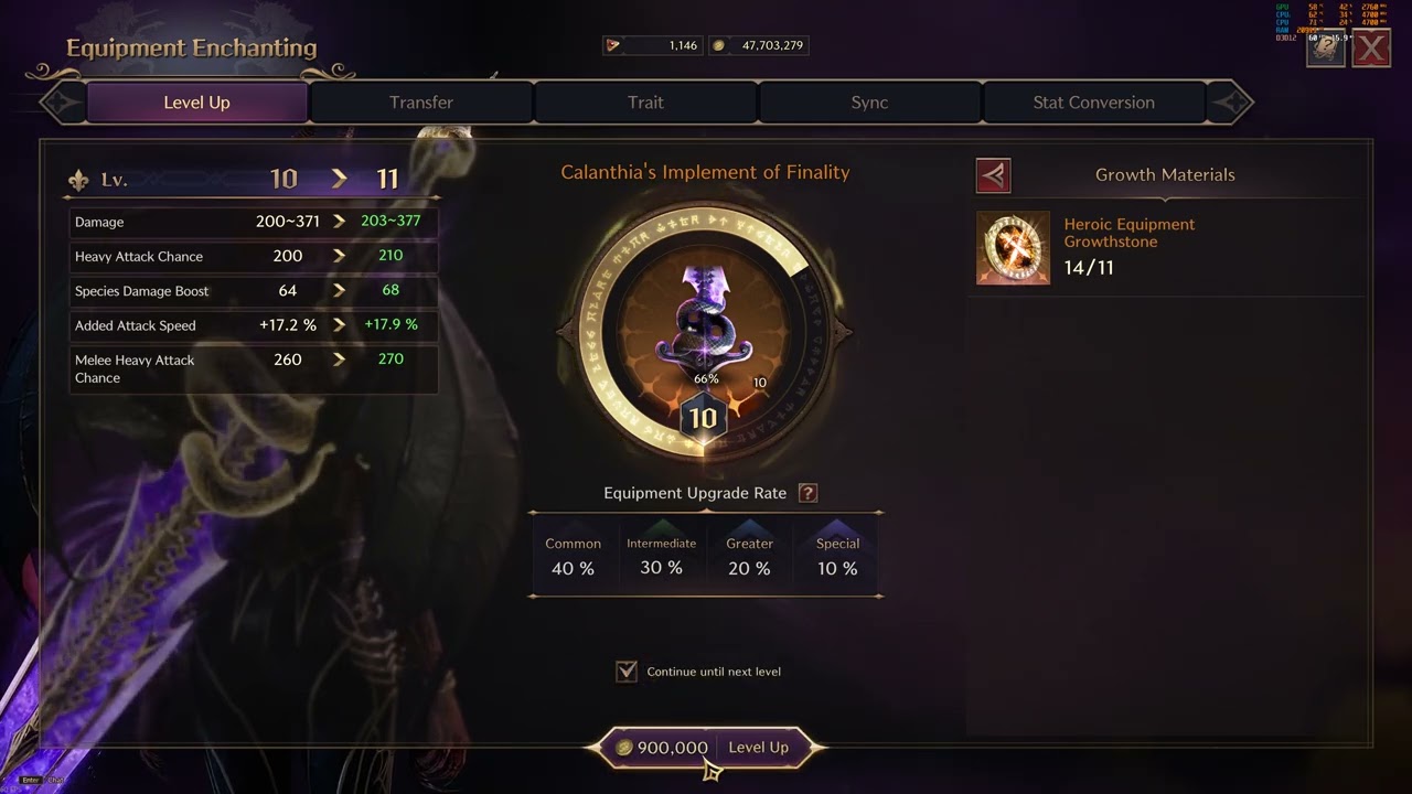 Throne and Liberty : how to upgrade Legendary weapon PROPERLY !