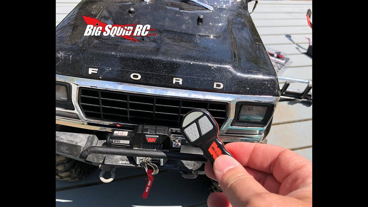 Как установить лебедку RC4WD на Traxxas TRX4