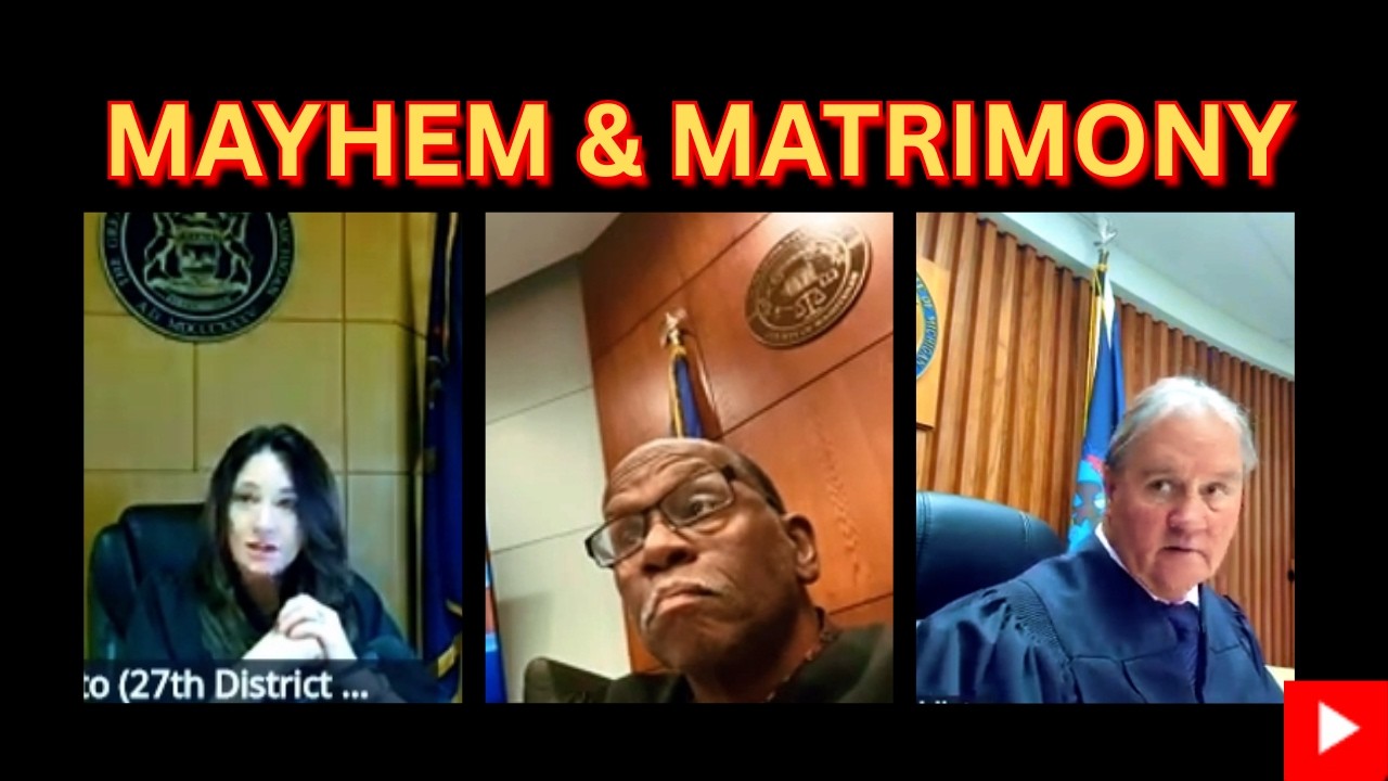 Mayhem, Malicious Mischief & Matrimony in Court
