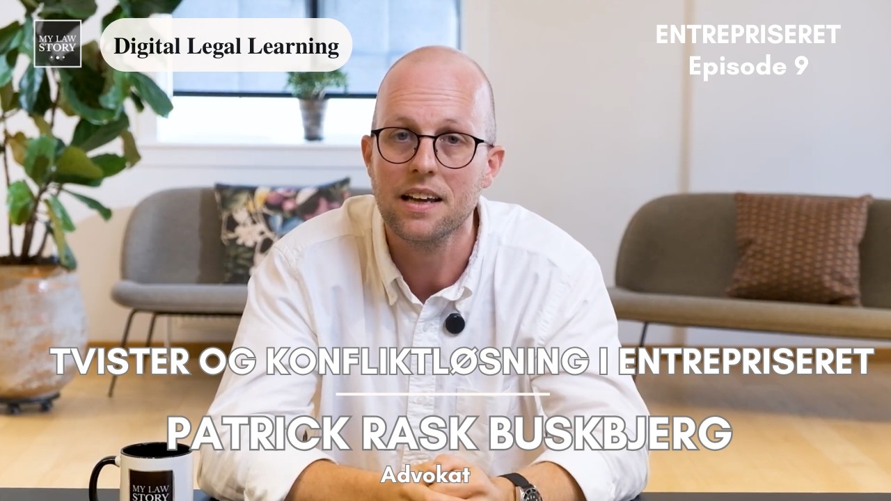 Episode 9 - Tvister og konfliktløsning i entrepriseret | Entrepriseret | Molt Wengel 