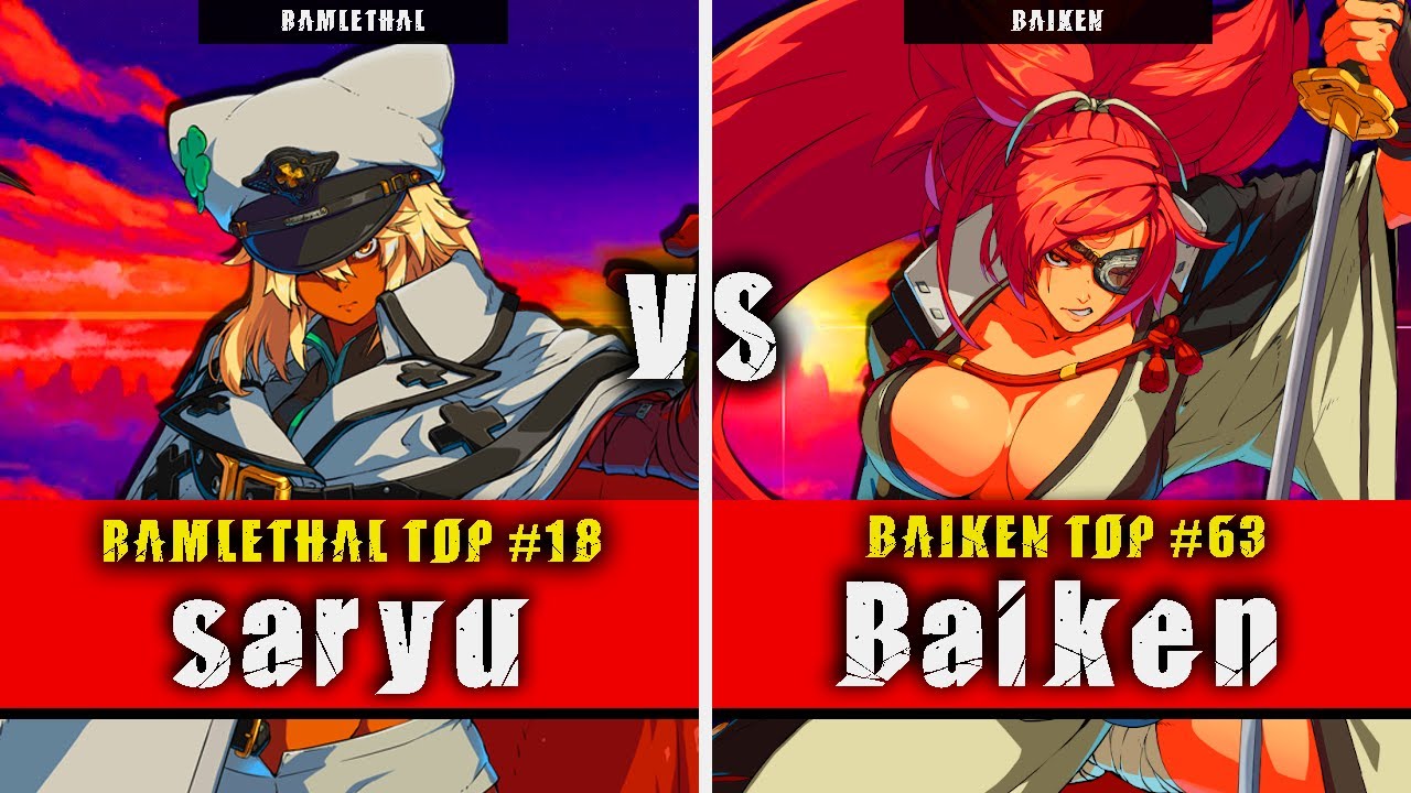 GGST | saryu (Ramlethal) VS Baiken (Baiken) | Guilty Gear Strive High level gameplay