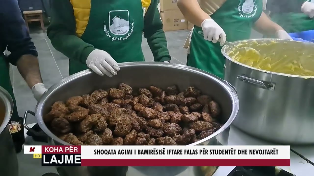 SHOQATA AGIMI I BAMIRËSISË IFTARE FALAS PËR STUDENTËT DHE NEVOJTARËT