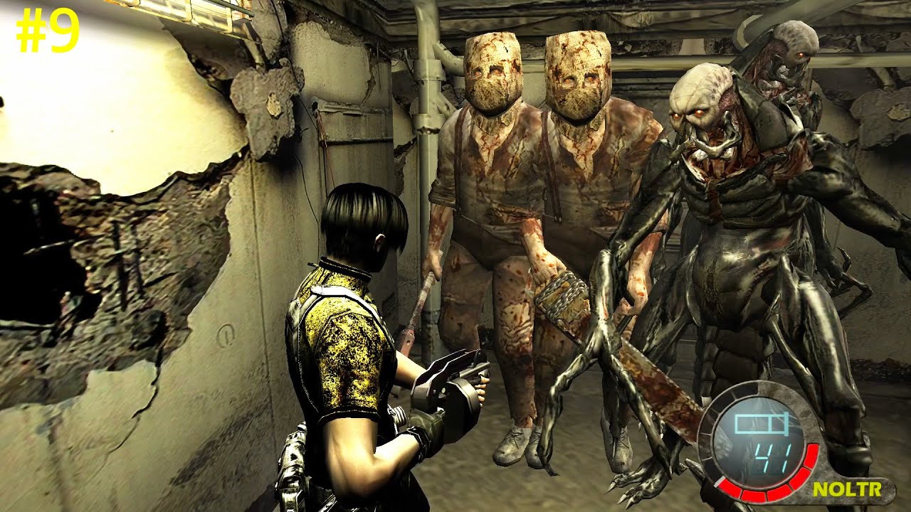 مود صعب او عبيط ؟ \\ RE4 UHD MOD JUMP SCARE - NO HOPE DIFFICULTY 