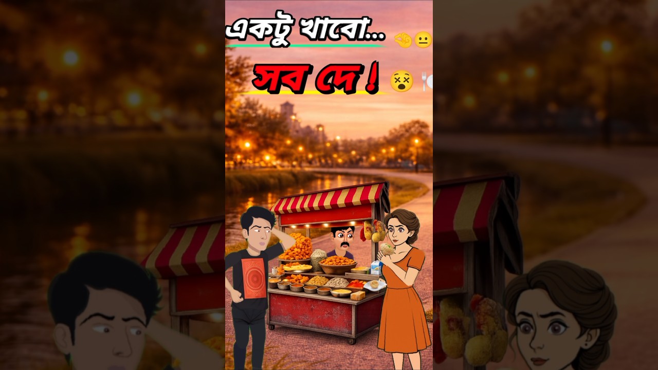 “শুধু টেস্ট করবো… পেট বলল: সব দে! 🤣”