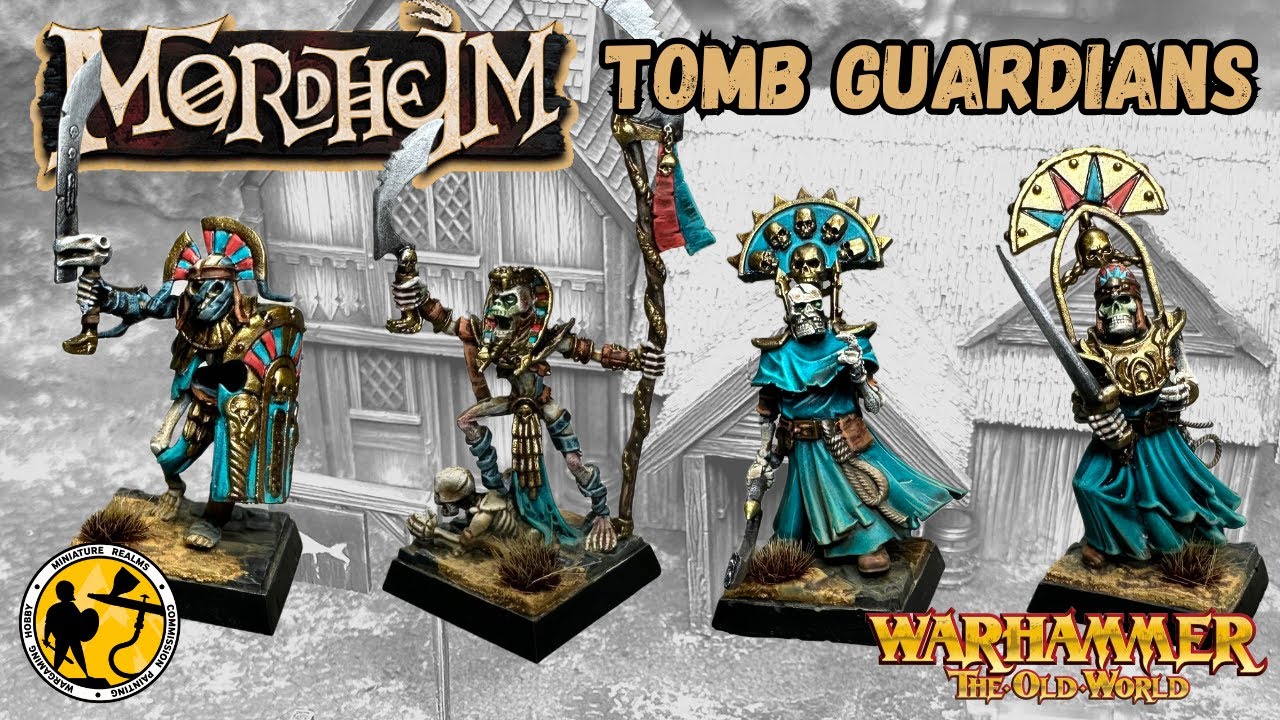 Mordheim | How I Built Tomb Guardians From My Warhammer: The Old World Tomb King Project