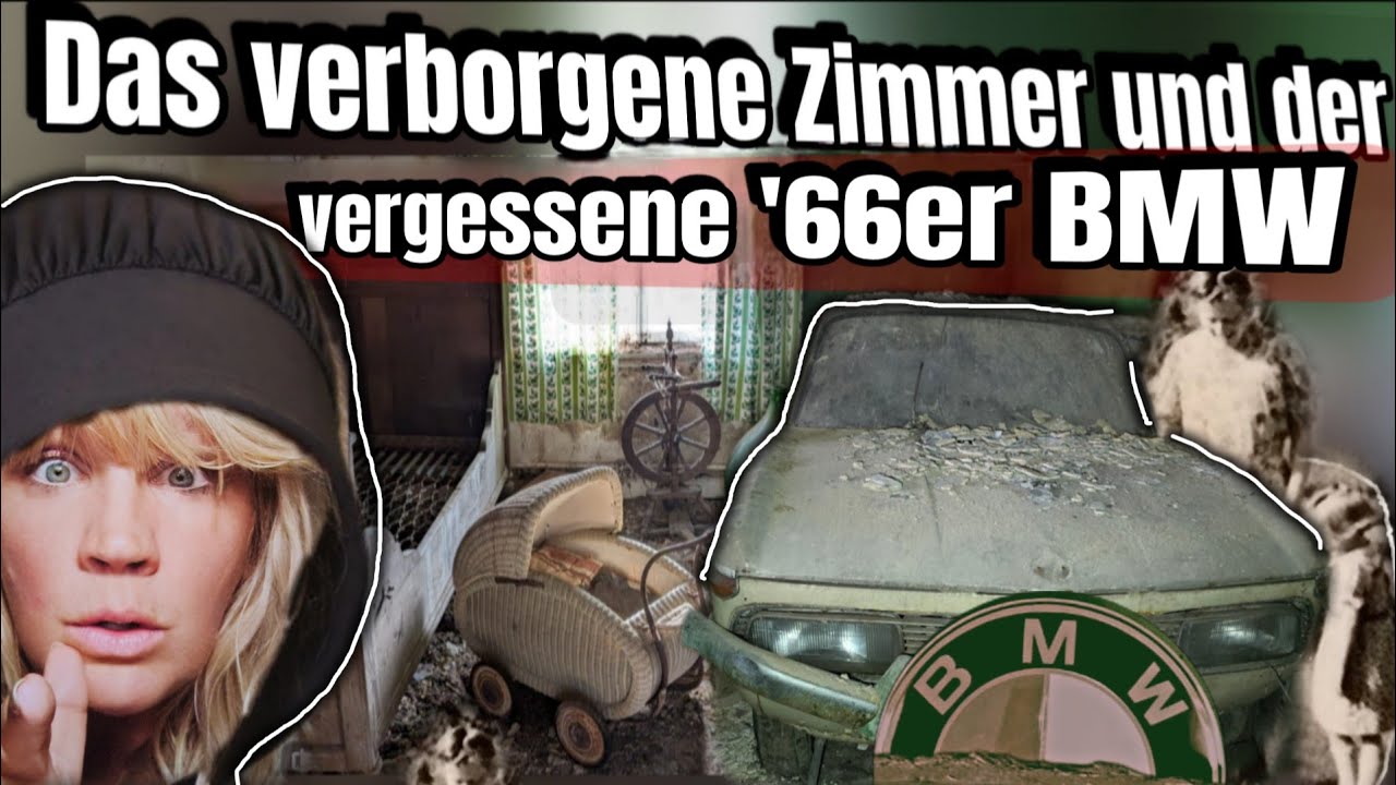 Sie starb mit 101⚰️ Geheime  Zimmer im Herrenhaus und ein vergessener BMW 2000 Bj. 1966. Lost Place 