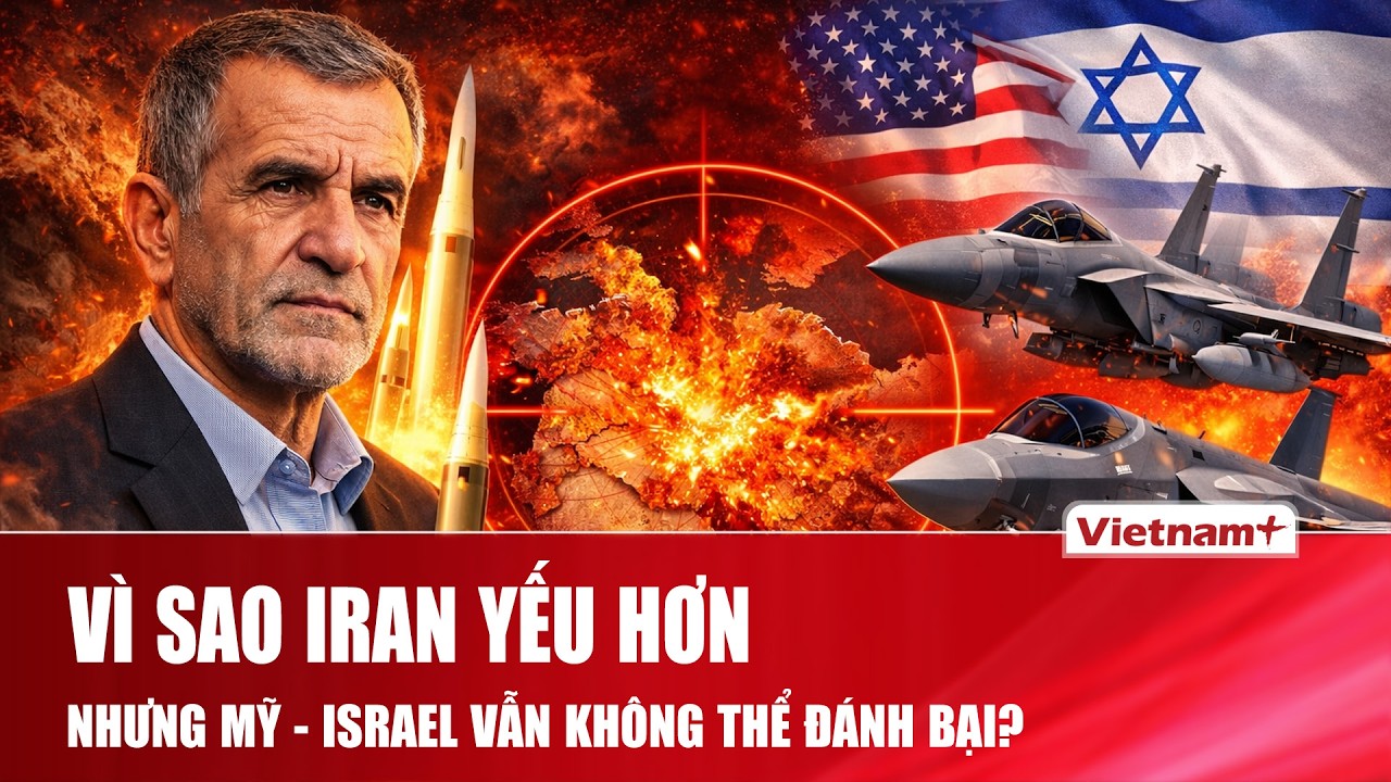 Vì sao Iran yếu hơn nhưng vẫn khiến Mỹ - Israel không thể đánh bại hoàn toàn?