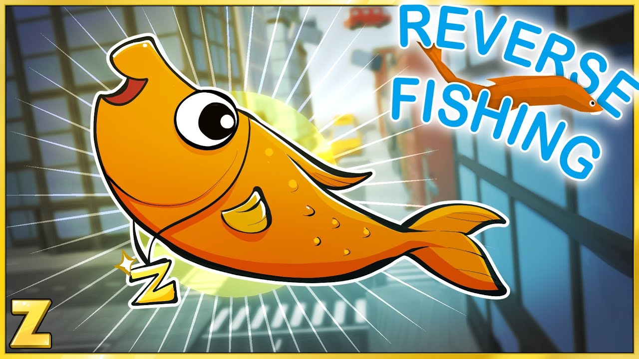 My Friend Made a Game | Reverse Fishing!