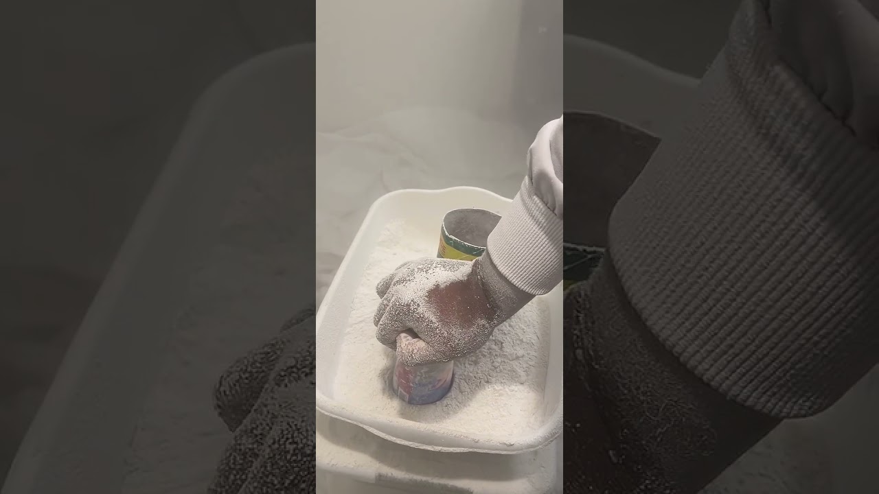 Powderplay Asmr unedited version #powderplay #cleantok #powderasmr #cleaning #babypowder #satisfying
