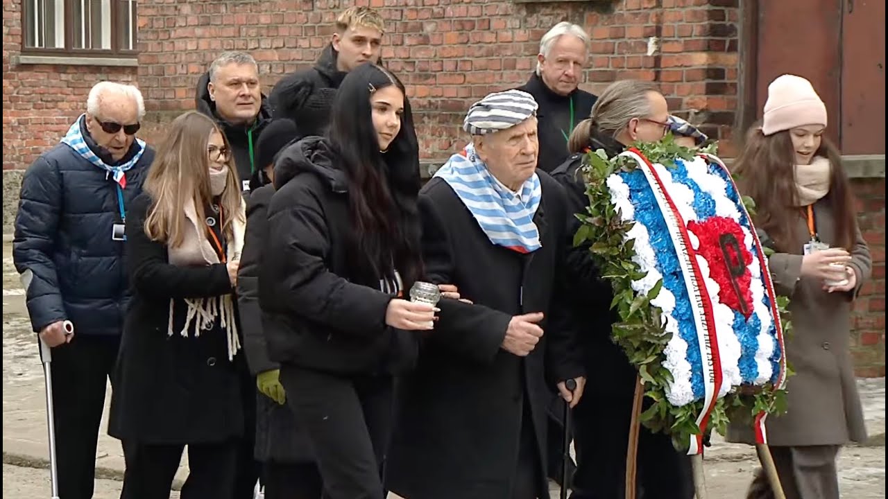 Tribute to Victims made by Survivors | Złożenie hołdu Ofiarom przez Ocalałych