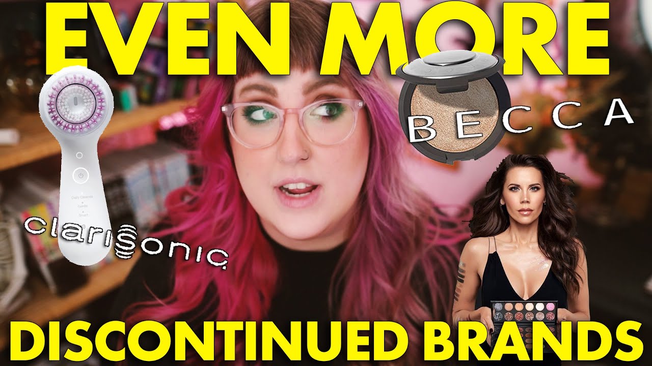 DISCONTINUED BRANDS  |  clarisonic, tati beauty, and becca???
