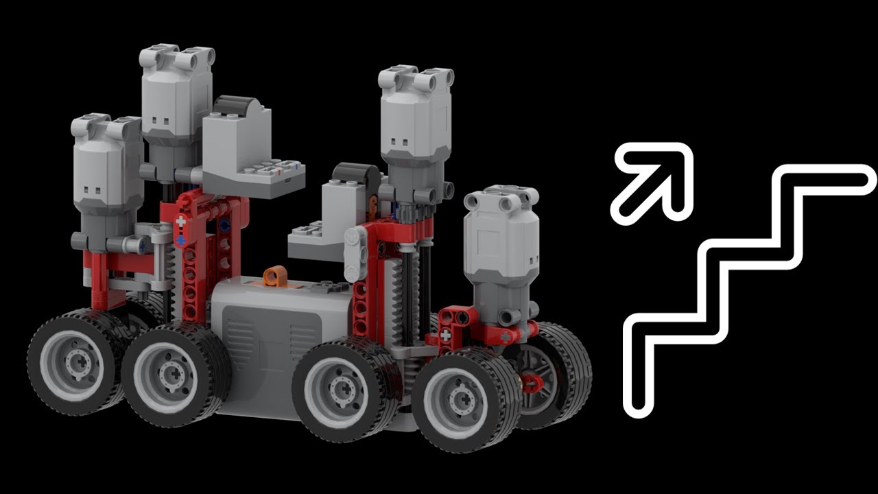 Can a Lego Car Climb Stairs? | Proof of Concept