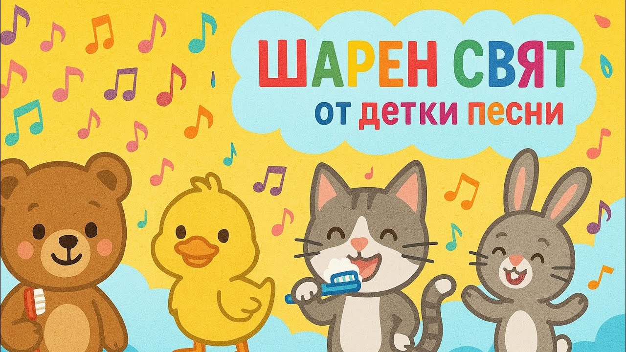 Шарен свят от детски песнички | Български детски песни