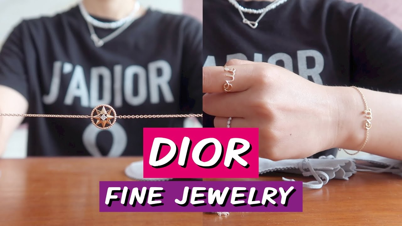 ENG) 개미지옥같은 디올 파인주얼리의 세계✨🌷로즈드방, 위💍 반지, 팔찌 5개