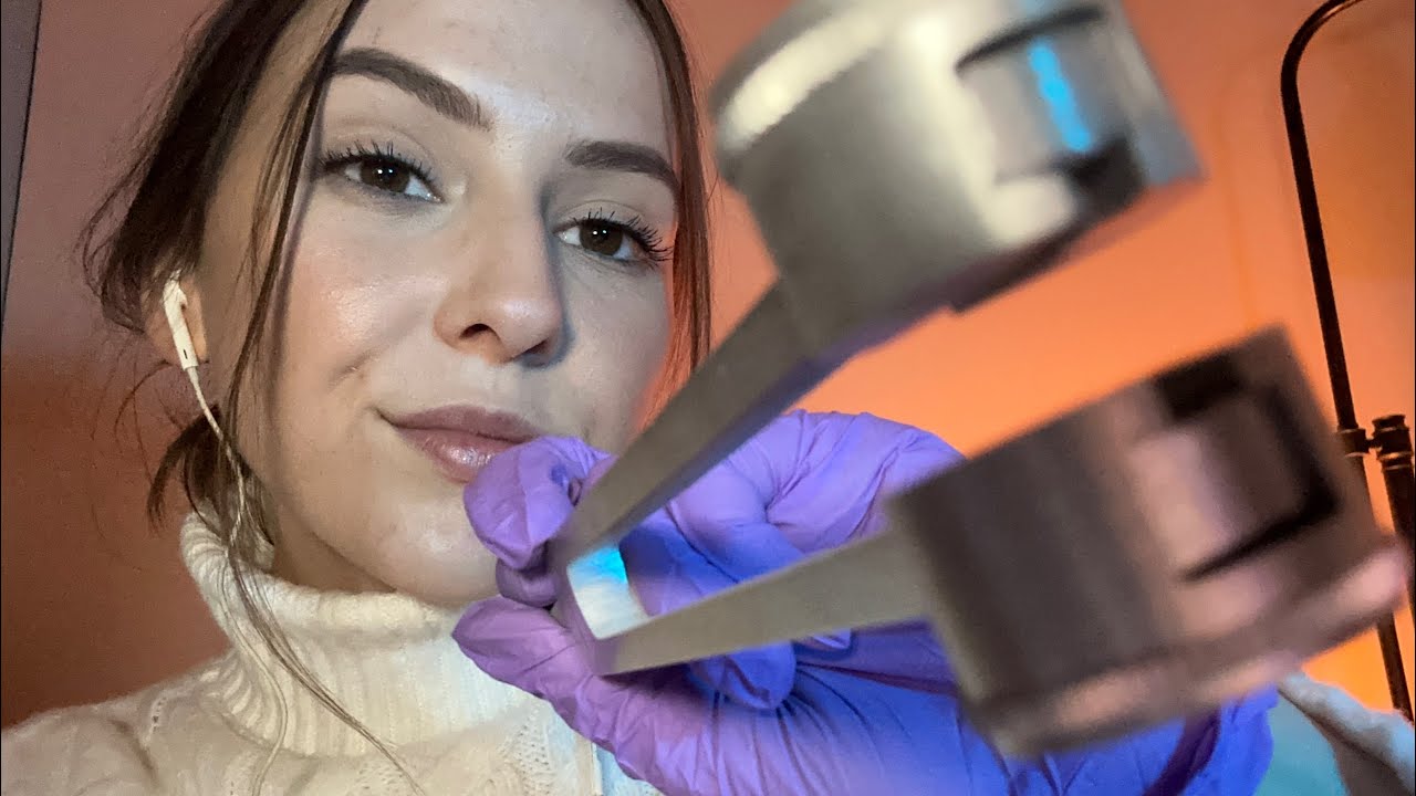 ASMR a Pretty Realistic Medical Exam 👩🏻‍⚕️🩺