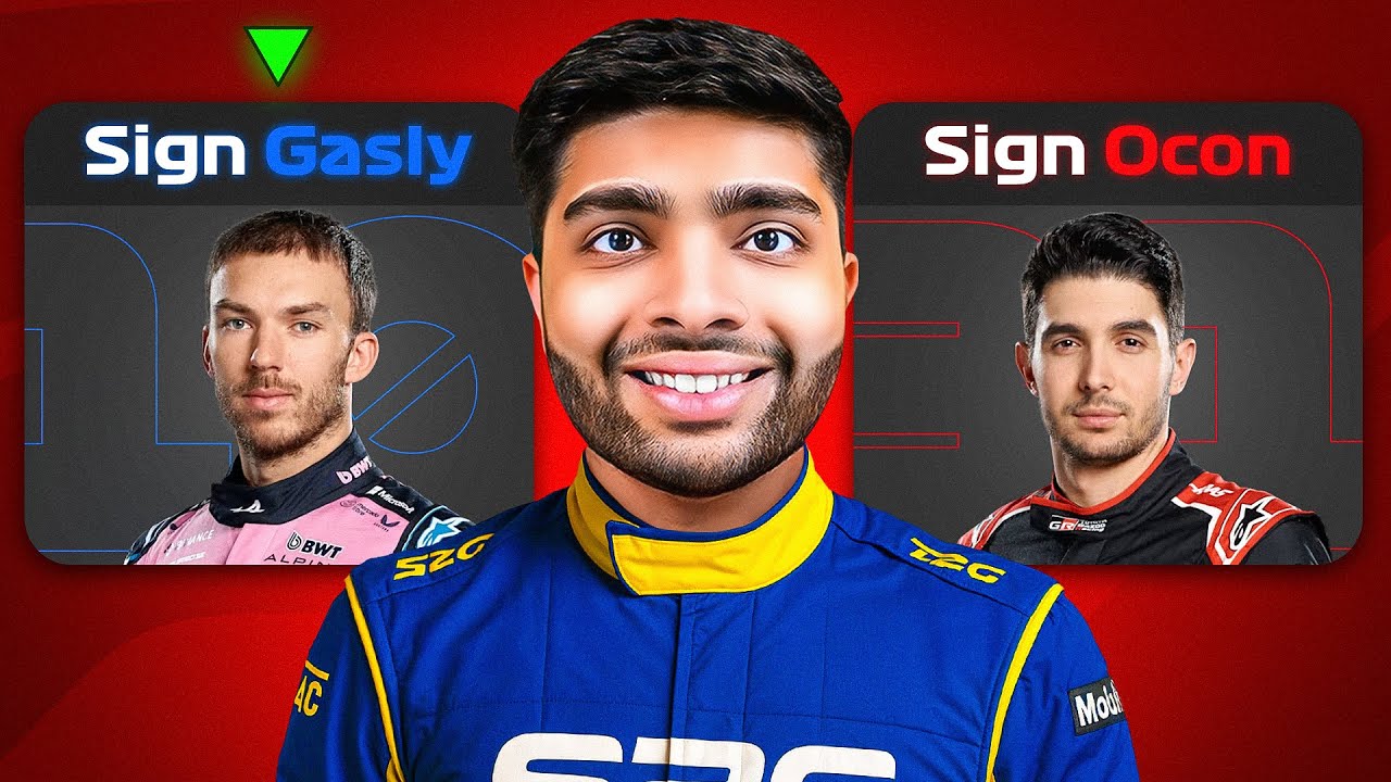 Big Decision…Signing our New Driver