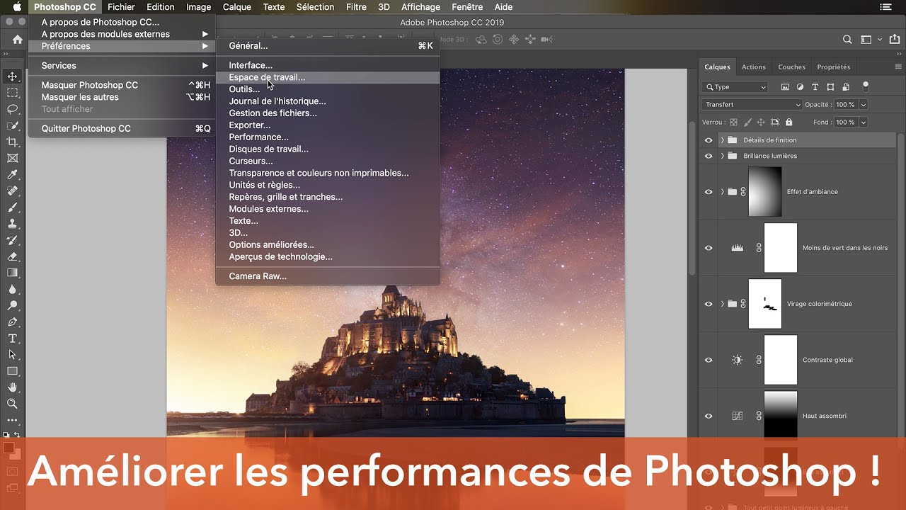 4 astuces pour améliorer les performances de Photoshop !