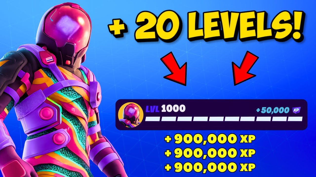 *BEST* AFK FAST Fortnite XP Map To Help LEVEL UP FAST In Chapter 7!