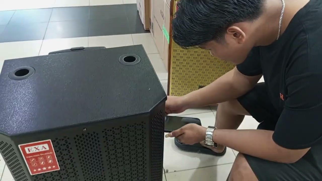 NEW SPEAKER EXA X-15 DAN X-59A PORTABLE BLUETOOTH WIRELESS 2 MIC 