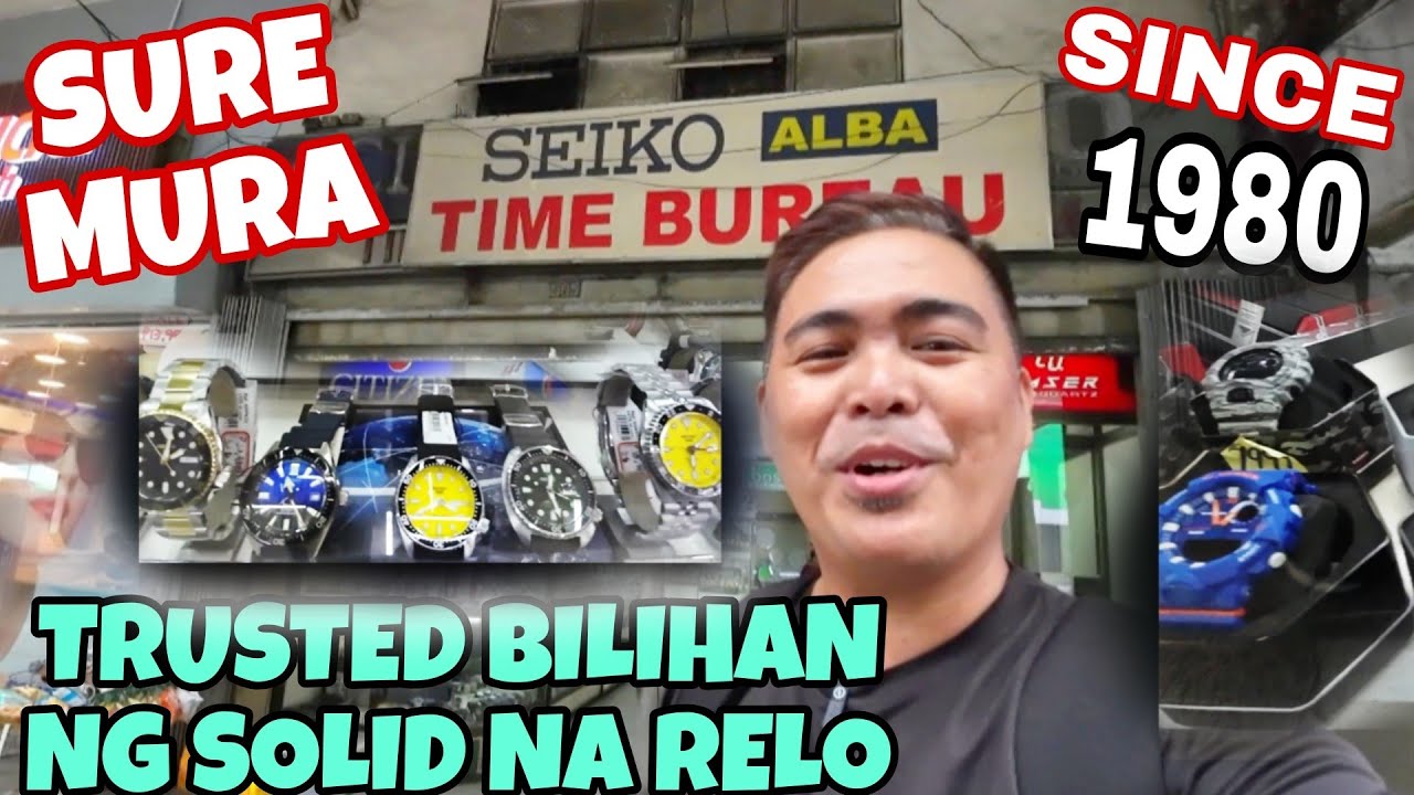 BILIHAN ng BRANDED at ORIGINAL NA RELO sa AVENIDA