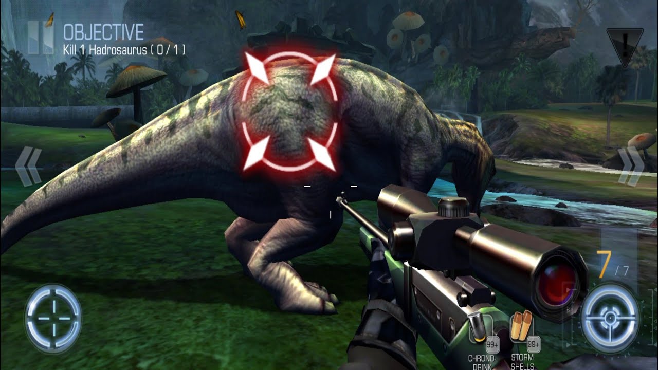 DINO HUNTER: DEADLY SHORE - Gameplay Walkthrough Part 215 |  Kill 1 Hadrosaurus