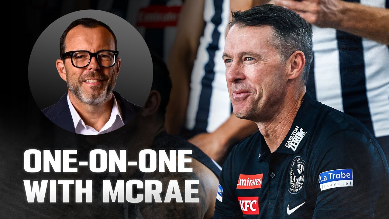 Craig McRae on Darcy Moore's tough year, 2024 challenges & Collingwood's revamped attack